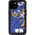 NFL Baltimore Ravens Tropical Print iPhone 15 Plus Waterproof Case